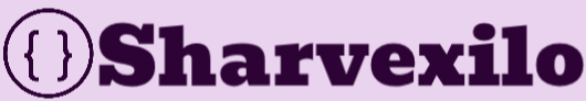 Logo of Sharvexilo with a purple color scheme